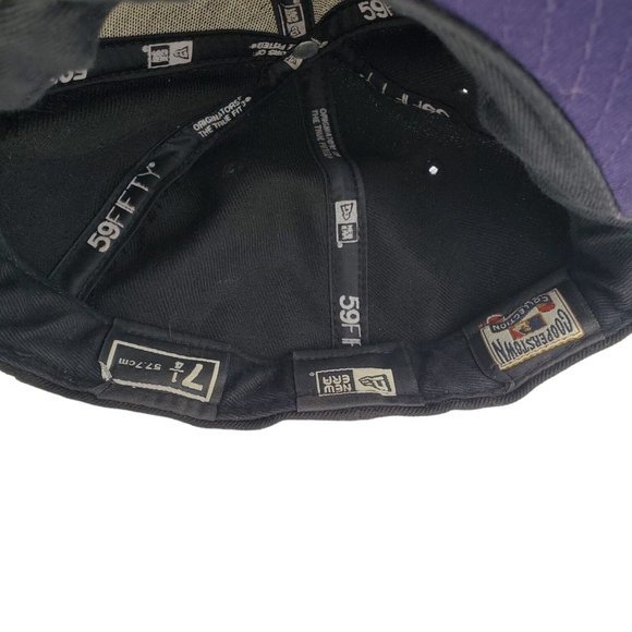 59fifty Tampa Bay Rays Flat Billed Hat Size 7 3/4 Cooperstown Collection New Era - Picture 8 of 9